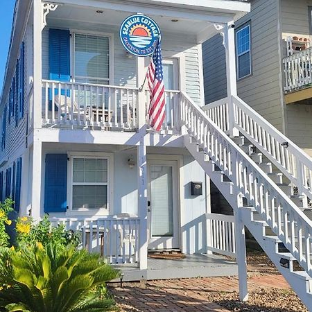 Seablue Cottage - Downstairs; 2 Blocks To The Beach Galveston Esterno foto